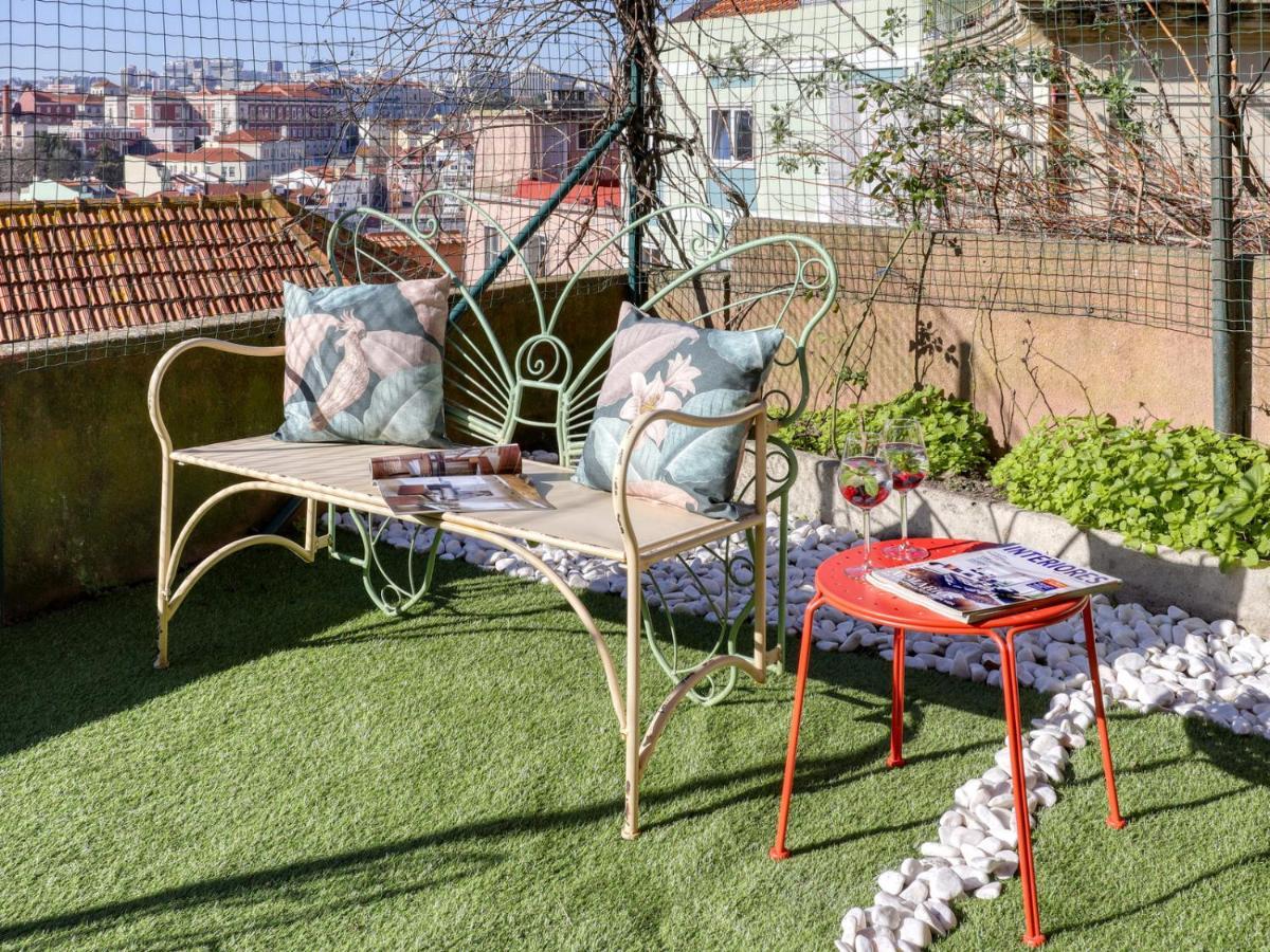 Lisbon Graca Terrace Apartment Luaran gambar