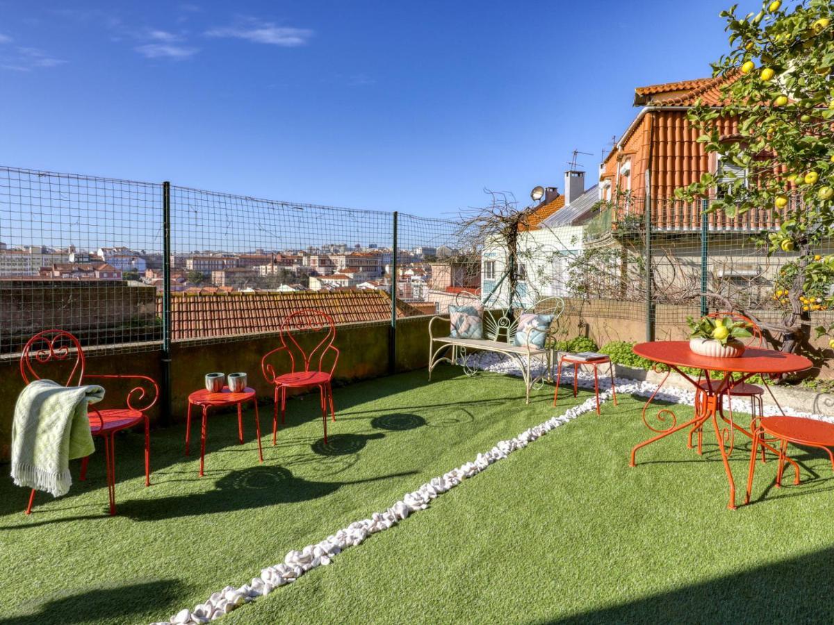 Lisbon Graca Terrace Apartment Luaran gambar